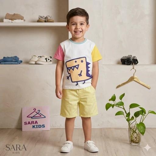 تیشرت دایناسور پسرانه
