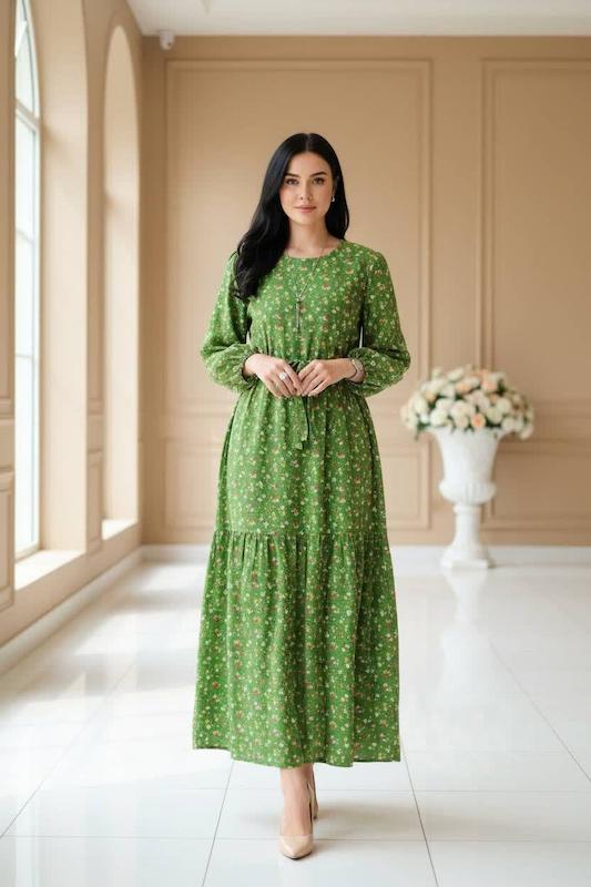پیراهن ساحلی زنانه گلریز