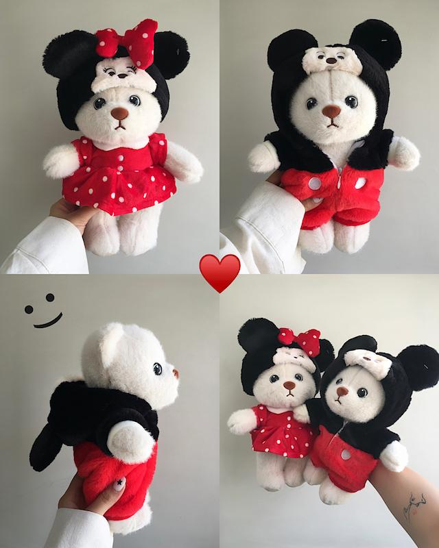 عروسک لباس میکی 