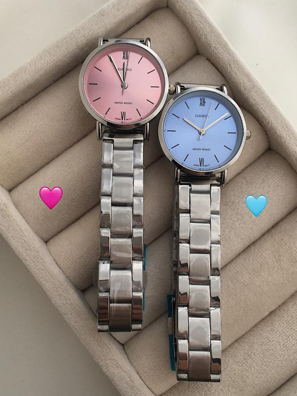 ساعت کاسیو خوش رنگ😇