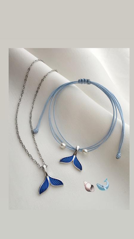 دستبند و گردنبند وال