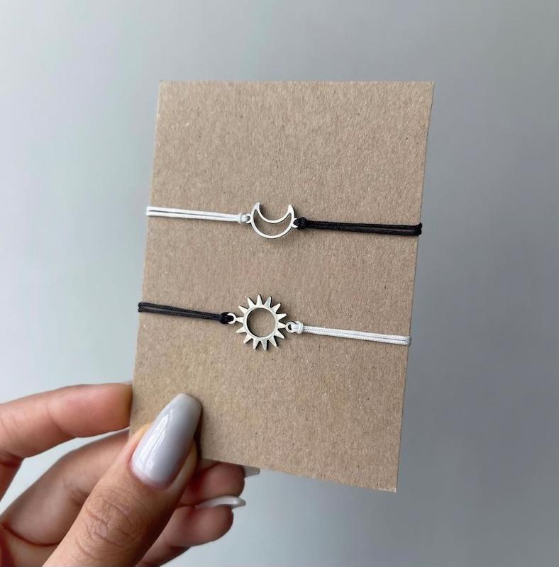 ست کاپلی ماه و خورشید B&W