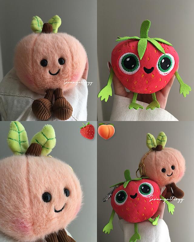 چارم هلو و فرنگیس🍑🍓(قیمت ها جداس)