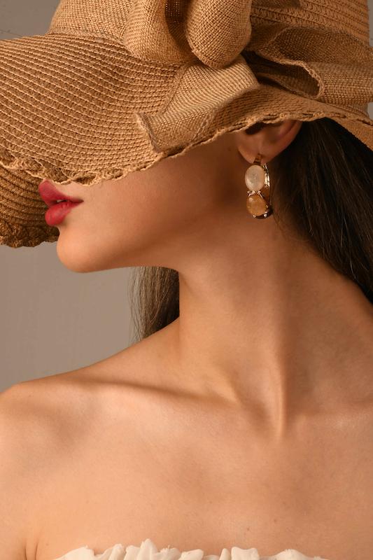 گوشواره حلقه ای فشن 