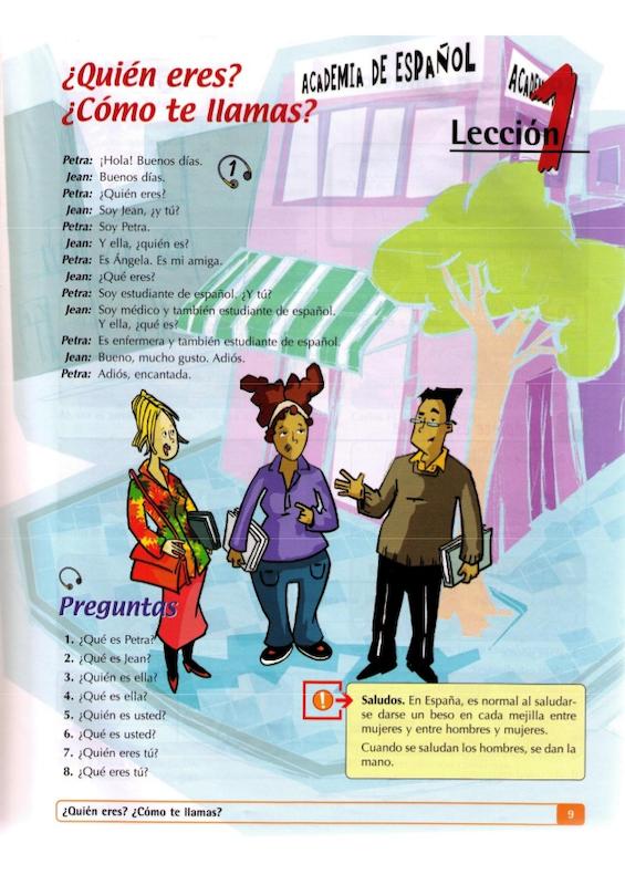 کتاب آموزش اسپانیایی Nuevo Espanol 2000 Nivel Elemental
