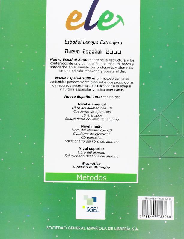 کتاب آموزش اسپانیایی Nuevo Espanol 2000 Superior Solucionario