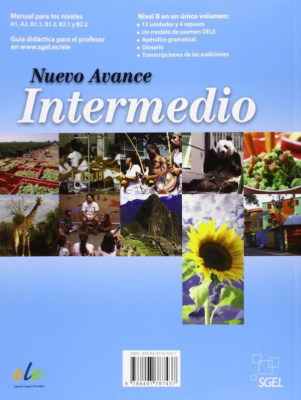 کتاب زبان اسپانیایی  Nuevo Avance Intermedio