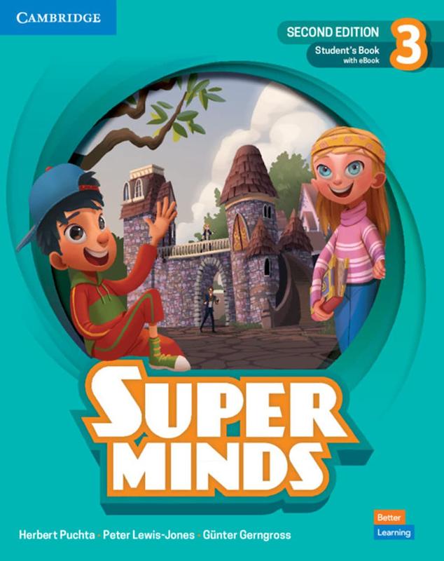 کتاب انگلیسی کودکان Super Minds 3 (2nd) SB+WB+DVD کتاب سوپر مایندز  ویرایش دوم