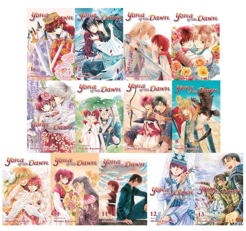 خرید مانگا Yona of the Dawn مانگای یونا دختری از سپیده دم به زبان انگلیسی