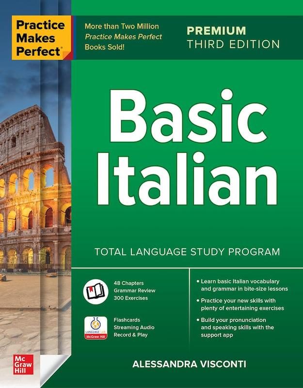 کتاب ایتالیایی Practice Makes Perfect Basic Italian Third Edition