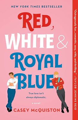 کتاب Red White and Royal Blue قرمز سفید آبی سلطنتی