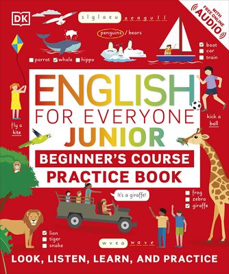 کتاب تمرین انگلیسی برای همه (آموزش انگلیسی به کودکان) English for Everyone Junior Beginners Practice Book