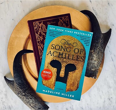 کتاب رمان انگلیسی آواز آشیل The Song of Achilles اثر مادلین میلر Madeline Miller - رمان نغمه آشیل
