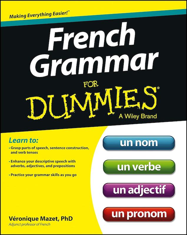 کتاب گرامر French Grammar For Dummies