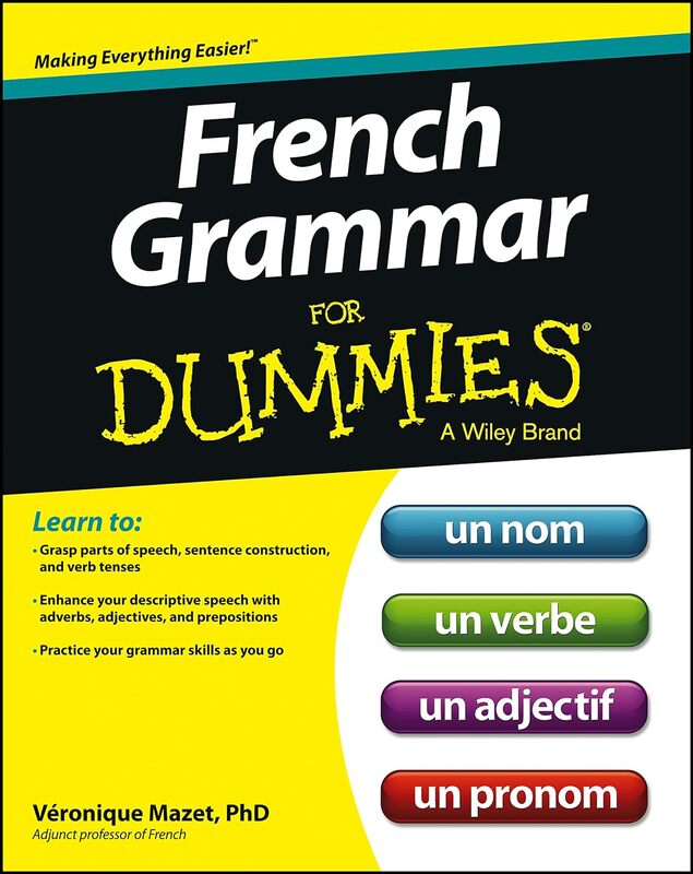 کتاب گرامر French Grammar For Dummies