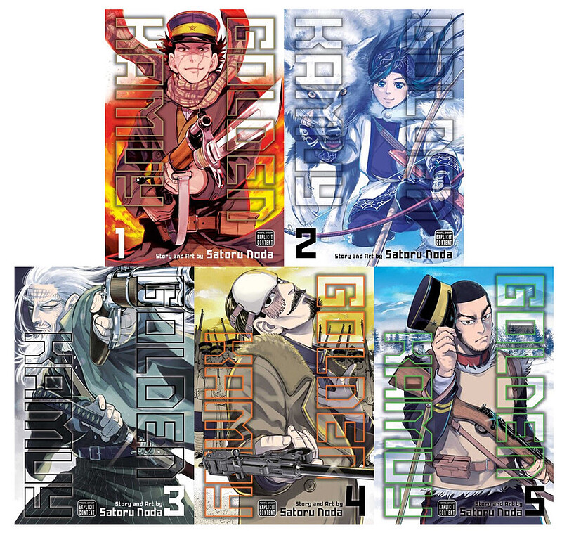 مانگا Golden Kamuy اثر Satoru Noda نشر VIZ Media LLC