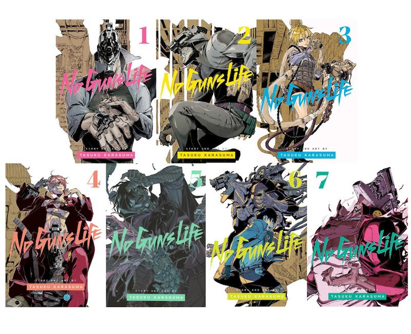 خرید مانگا No Guns Life مانگا زندگی بدون اسلحه زبان انگلیسی