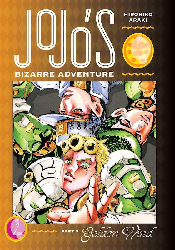 مانگا ماجراجویی عجیب و غریب جوجو پارت 5 JoJo Bizarre Adventure Part 5 Golden Wind زبان انگلیسی