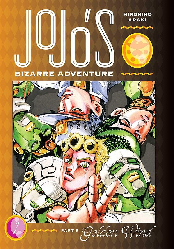 مانگا ماجراجویی عجیب و غریب جوجو پارت 5 JoJo Bizarre Adventure Part 5 Golden Wind زبان انگلیسی