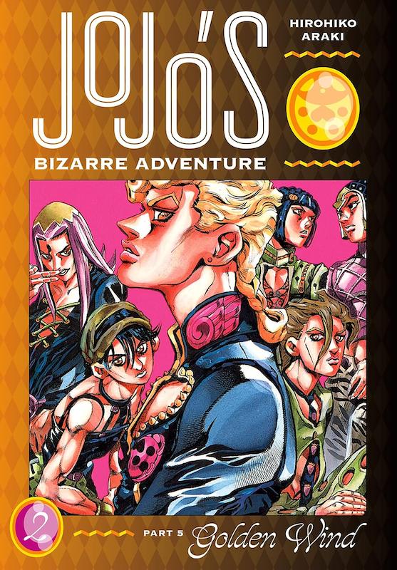 مانگا ماجراجویی عجیب و غریب جوجو پارت 5 JoJo Bizarre Adventure Part 5 Golden Wind زبان انگلیسی