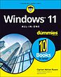 خرید کتاب ویندوز 11 یازده Windows 11 All in One For Dummies کتاب ویندوز 11 به زبان آدمیزاد