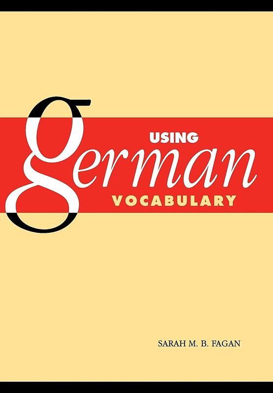 کتاب واژگان آلمانی Using German Vocabulary