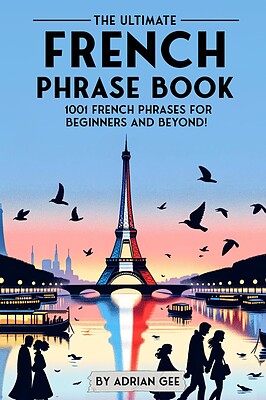 کتاب جملات فرانسوی The Ultimate French Phrase Book 1001 French Phrases for Beginners and Beyond