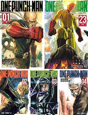 خرید مانگا One Punch Man زبان ژاپنی - مانگا مرد تک مشتی ژاپنی