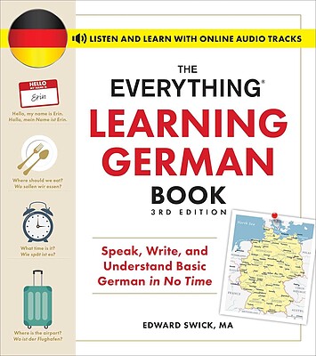 خرید کتاب آلمانی The Everything Learning German Book 3rd Edition