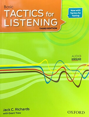 کتاب تکتیس فور لیسنینگ Basic Tactics for Listening Third Edition از فروشگاه کتاب سارانگ