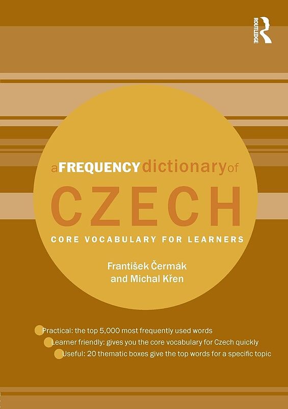 کتاب دیکشنری زبان چکی A Frequency Dictionary of Czech زبان چِک