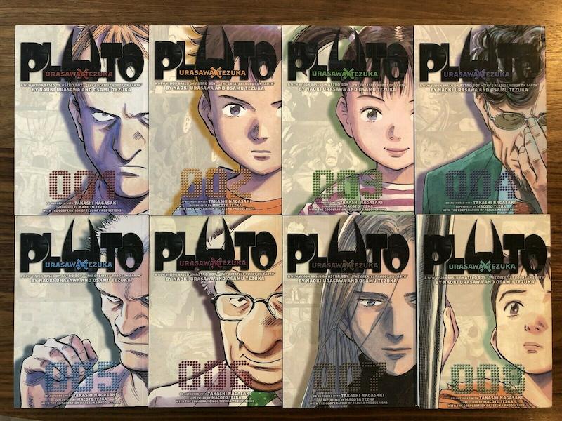 خرید مانگا Pluto مانگا پلوتو از نویسنده شب بخیر پون پون به زبان انگلیسی