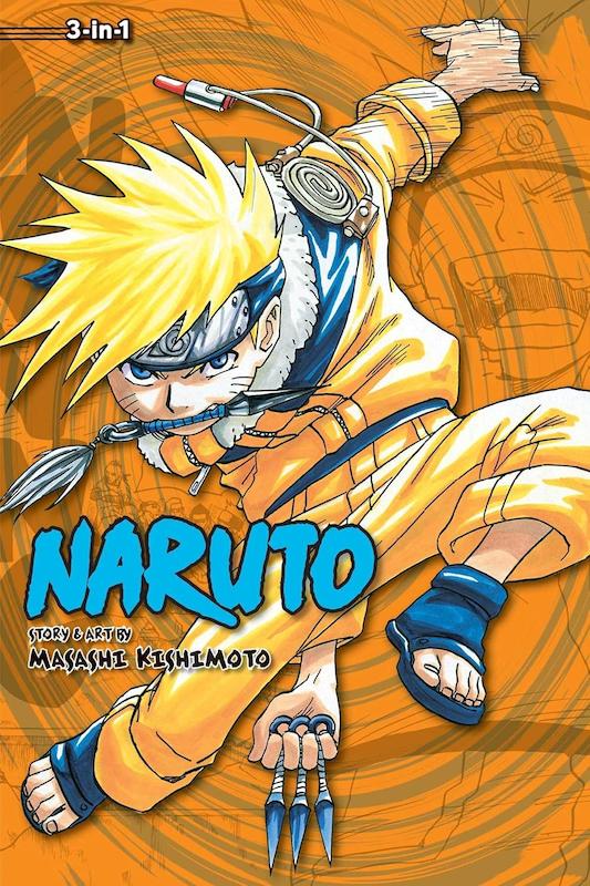 مانگا ناروتو Naruto (Omnibus Edition) نسخه سه جلد در یک جلد زبان انگلیسی
