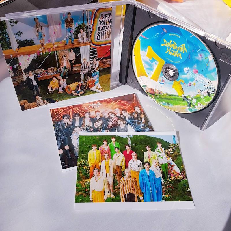 خرید آلبوم سونتین (SEVENTEEN) به نام Heaven مدل جول باکس