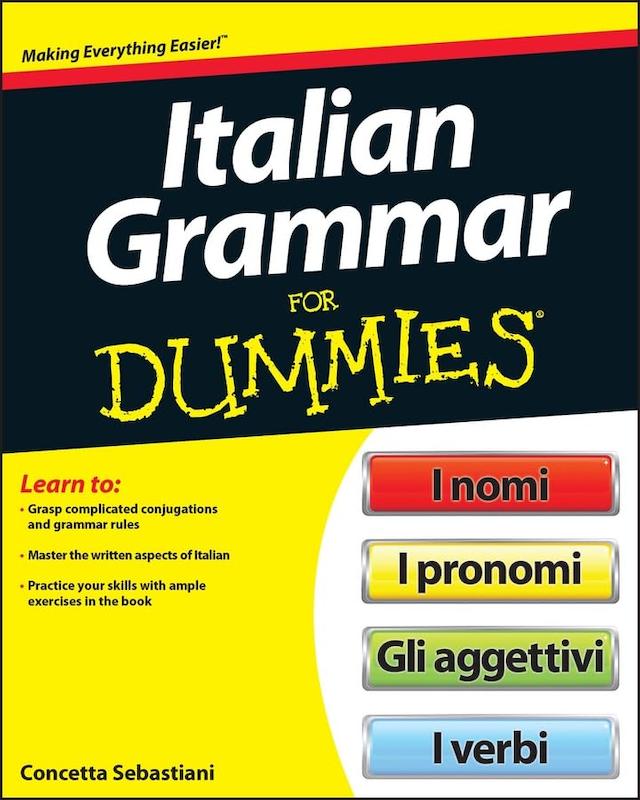 کتاب گرامر ایتالیایی Italian Grammar For Dummies