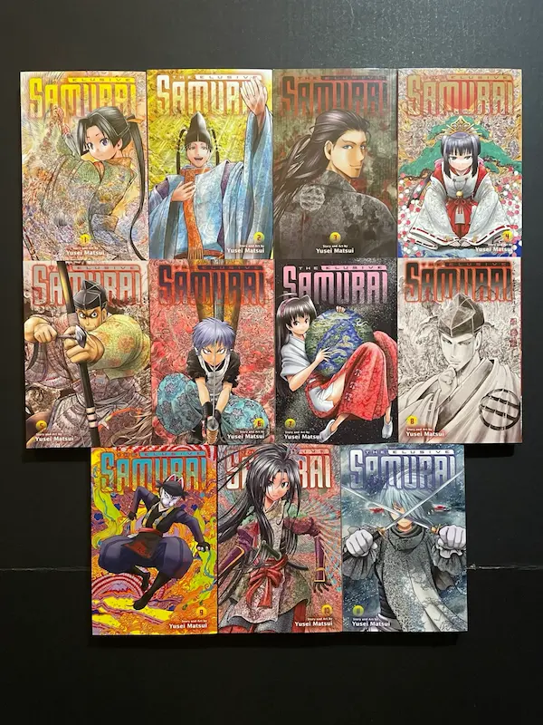 خرید مانگا The Elusive Samurai زبان انگلیسی - مانگا سامورایی گریزان انتشارات VIZ Media 