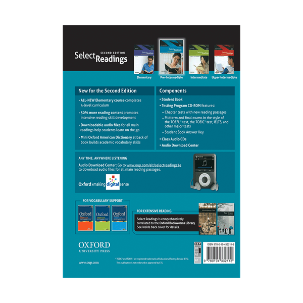 خرید کتاب انگلیسی Select Readings Pre-Intermediate 2nd