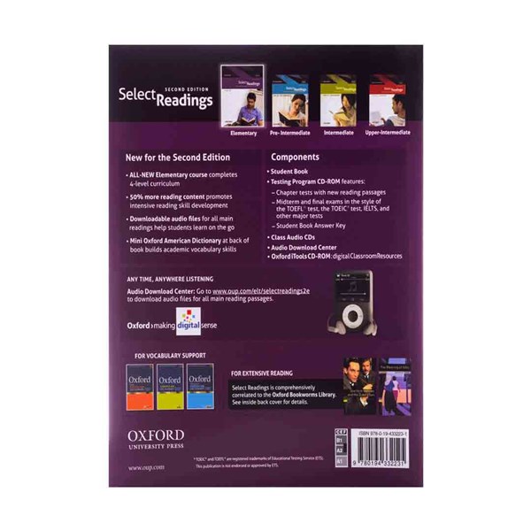 کتاب انگلیسی Select Readings Elementary 2nd