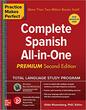 کتاب زبان اسپانیایی Practice Makes Perfect Complete Spanish All in One Premium Second Edition از فروشگاه کتاب سارانگ