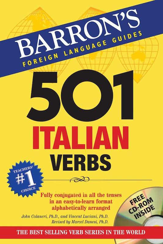 کتاب آموزش افعال ایتالیایی 501 Italian Verbs 