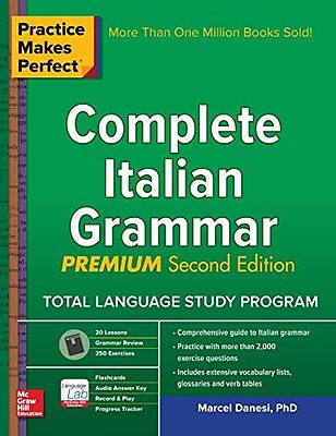 کتاب گرامر ایتالیایی کامپلیت ایتالین گرامر Practice Makes Perfect Complete Italian Grammar از فروشگاه کتاب سارانگ