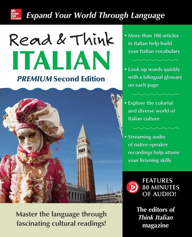 خرید کتاب ایتالیایی Read and Think Italian Second Edition