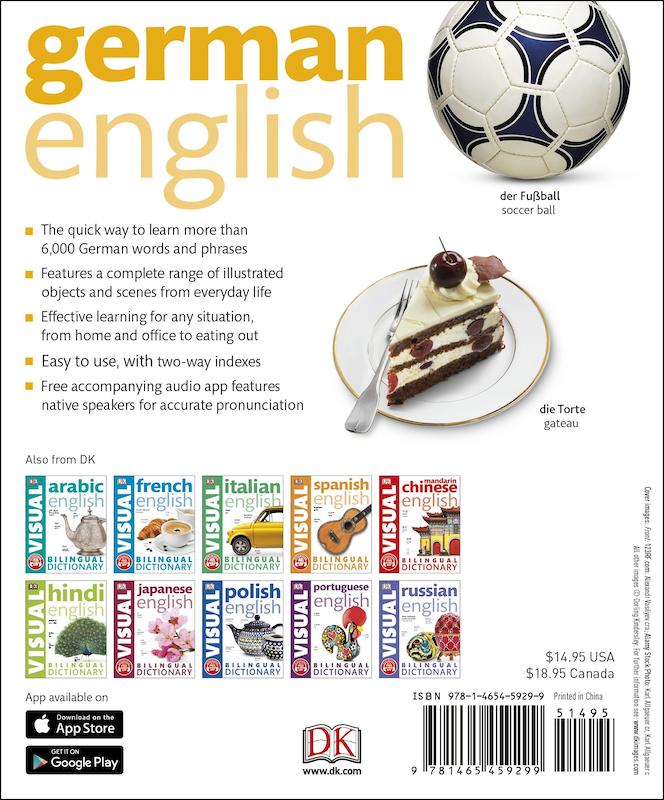  دیکشنری تصویری آلمانی انگلیسی German English Bilingual Visual Dictionary از فروشگاه کتاب سارانگ
