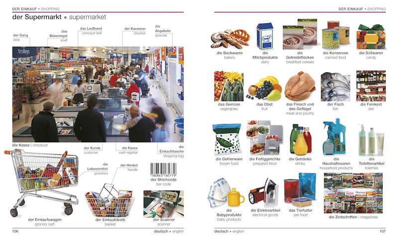  دیکشنری تصویری آلمانی انگلیسی German English Bilingual Visual Dictionary از فروشگاه کتاب سارانگ
