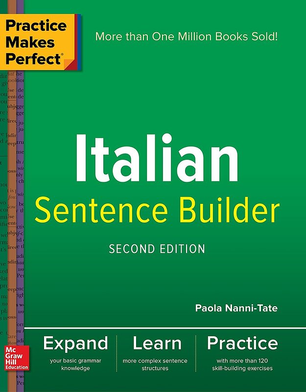 کتاب ایتالیایی Italian Sentence Builder