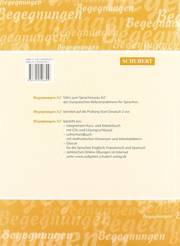 خرید کتاب آلمانی Begegnungen A2 +CD