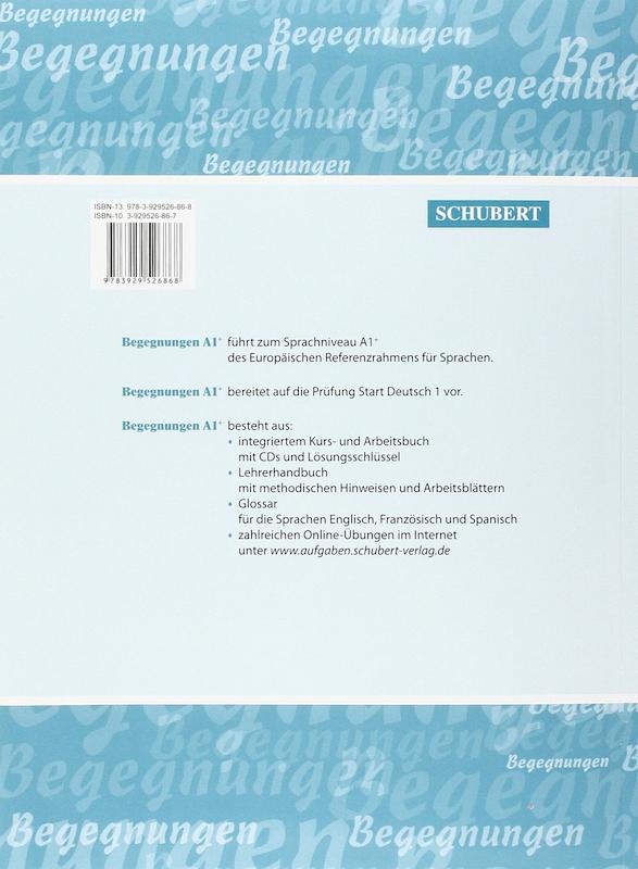 خرید کتاب آلمانی Begegnungen A1 +CD