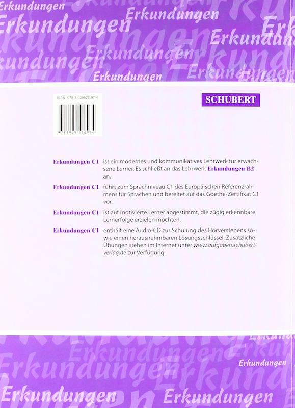 خرید کتاب آلمانی Erkundungen C1 +CD