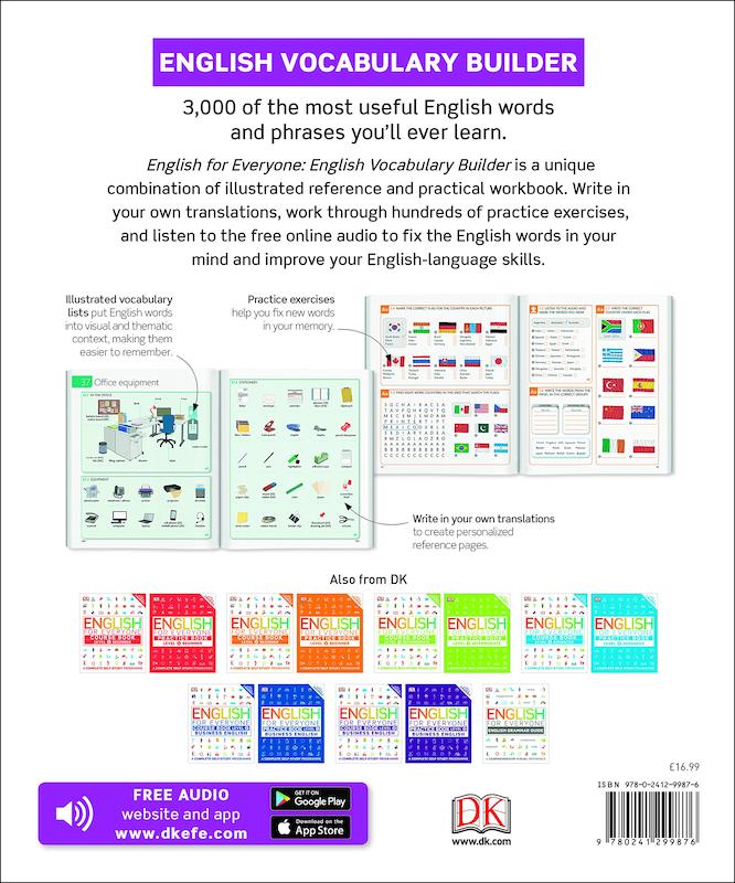 خرید کتاب انگلیسی برای همه English for Everyone English Vocabulary Builder
