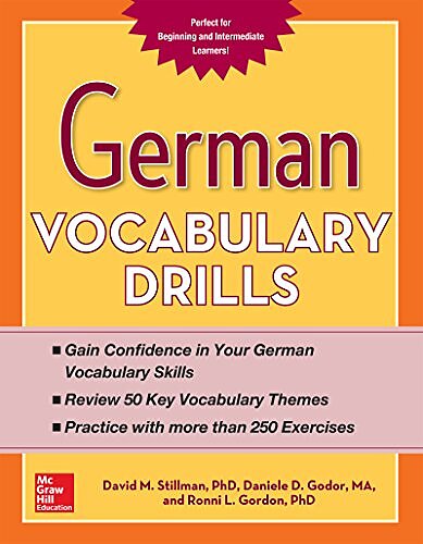 کتاب لغات آلمانی German Vocabulary Drills